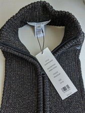 VERONICA BEARD Dickey Jacket Insert Women Black Gold WALDEN NWT