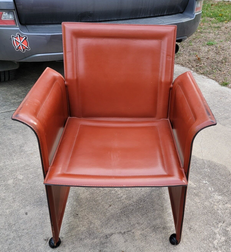 Tito Agnoli Mateo Grassi Dining Chair Arm Office Vintage ONE OF THE NICEST!!