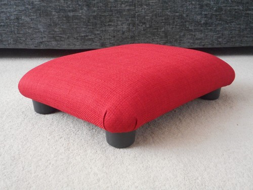 Under desk foot stool 10 cm tall home office small footrest multicolour bed step - Picture 13 of 15