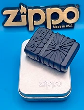 Brand New 1998 ZIPPO Lighter Rare & Unusual All Round RUBBERIZED CAMEL DESIGN