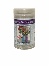 Decorative Accents Floral Hydrated Gel Beads Clear Florist Vase Filler 11.4oz