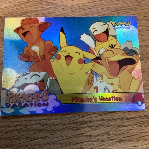 Topps Pokemon Cards Pikachus Vacation 1999 Shiney eBay