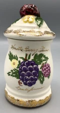 Art Glow Studio Knotts Berry Farm Sugar Bowl with Lid Vintage Hand Painted