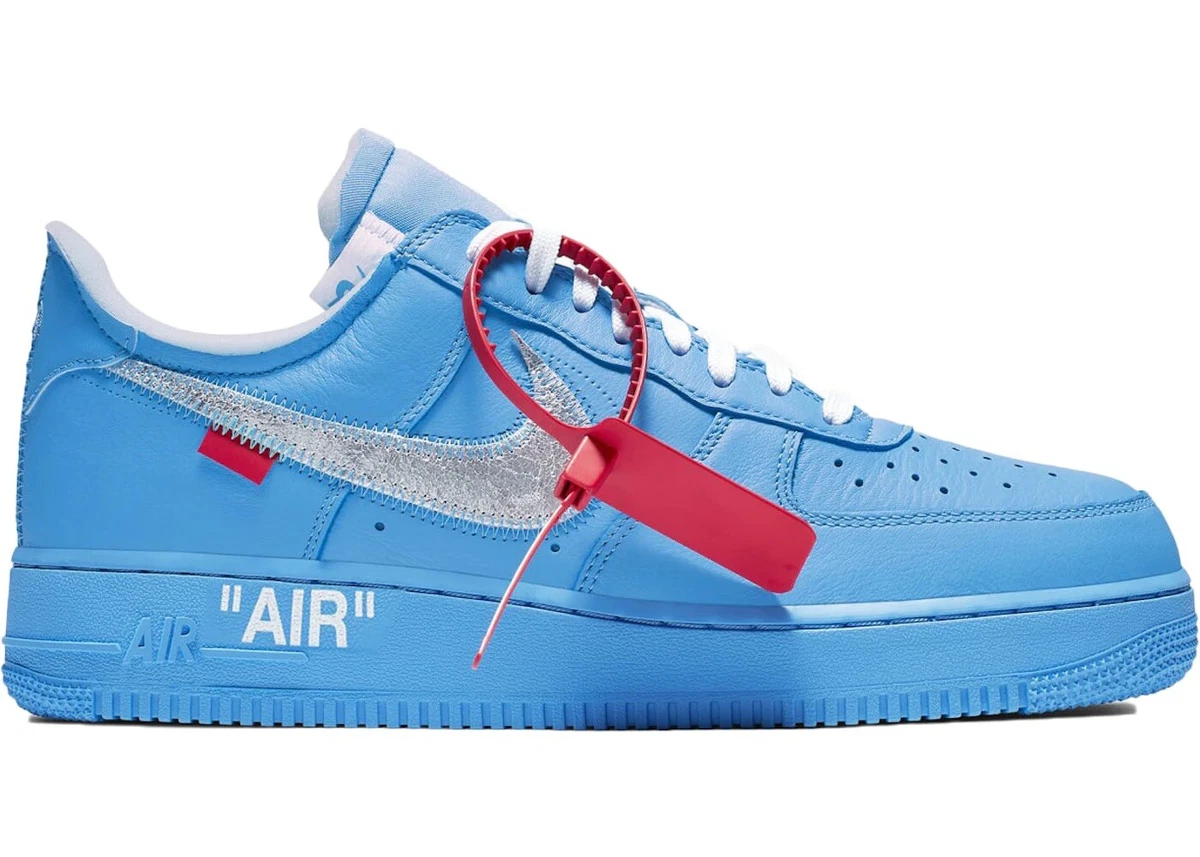 100% AUTHENTIC NIKE OFF-WHITE X AIR FORCE 1 LOW '07 MOMA