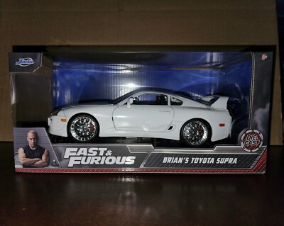 Jada 1:24 Fast and Furious Brian's Toyota Supra | eBay