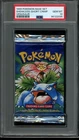 PSA 10 GEM MINT Pokemon Shadowless Base Set Pack Short Crimp Venusaur 1999