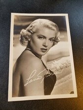 Vintage 1943 LANA TURNER Facsimile Autograph Press Publicity Photo 5