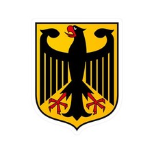German Eagle Kiss-cut Vinyl Decals Car Stickers German Coat Of Arms Deutchland German Eagle Kiss-cut Vinyl Decals Car Stickers German Coat Of Arms Deutchland