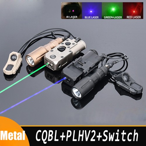 Wadsn Metal CQBL Red Green IR Laser Aiming M300A / M600C Scout Light Flashlight - Picture 2 of 21