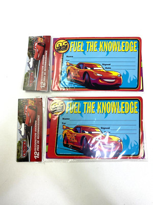 Disney Pixar Cars Recognition Awards 12ct. Pack of 2 NEW