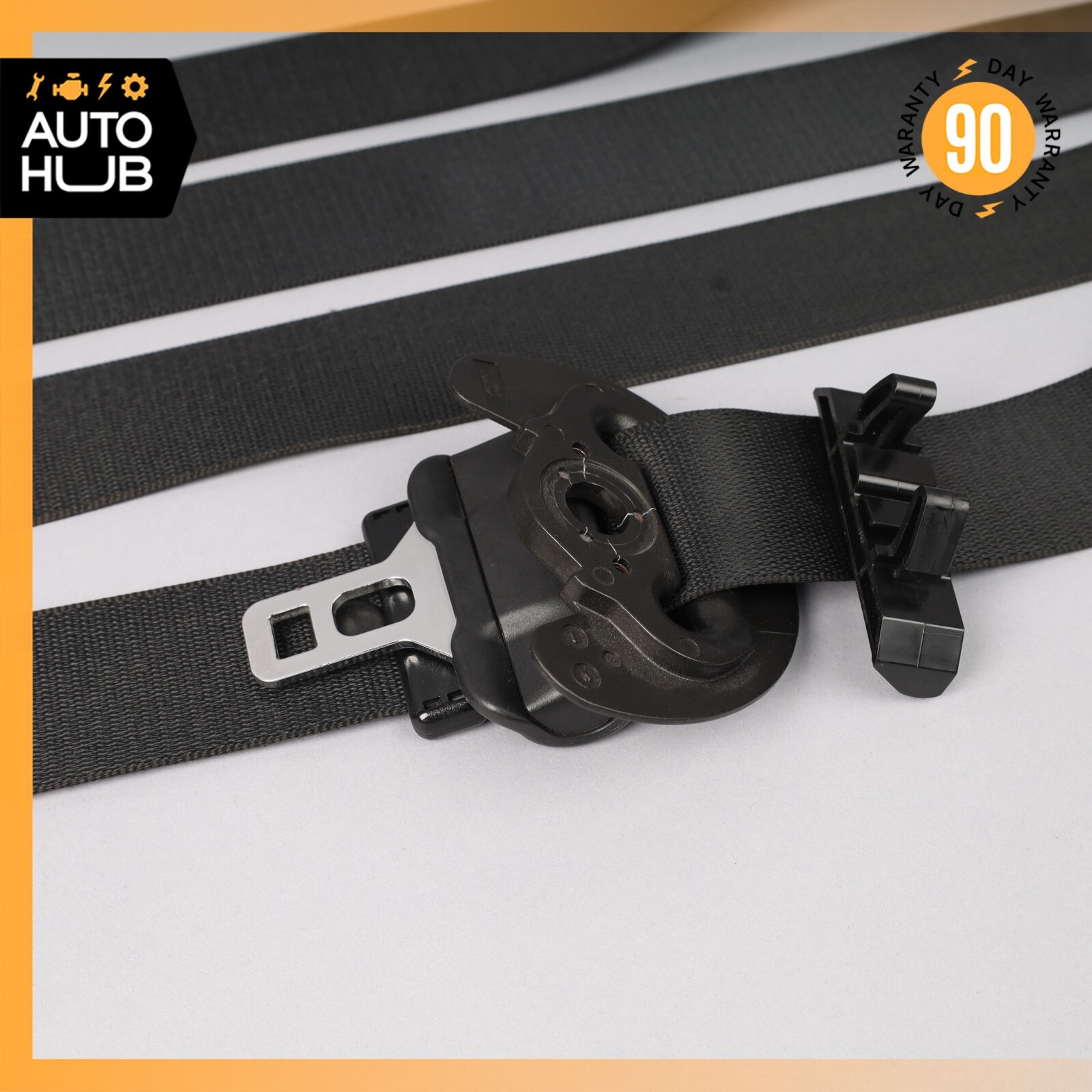 14-22 Maserati Ghibli M157 Front Right Passenger Side Seat Belt Black OEM