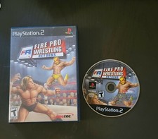 Fire Pro Wrestling Returns (Sony PlayStation 2, 2007) Not Manual Tested Working