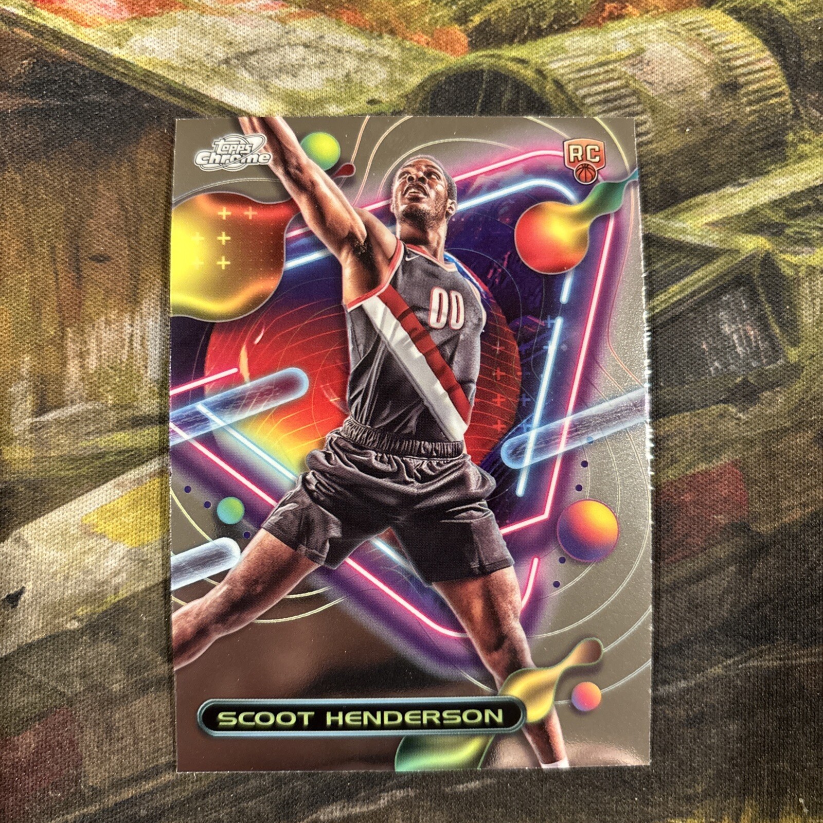 2023-24 Topps Cosmic Chrome #153 Scoot Henderson RC