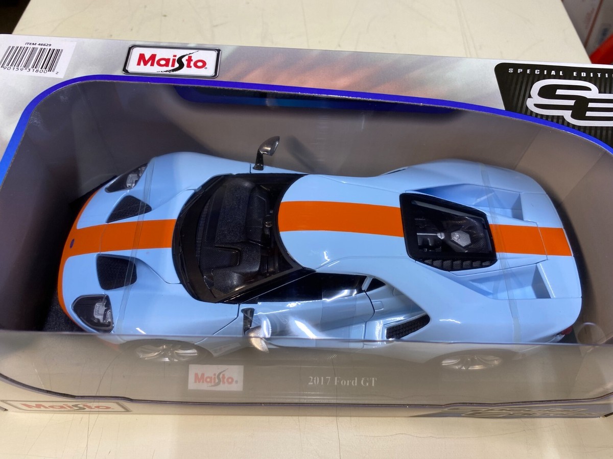 Maisto 2017 Ford GT 1:18スケール　ガルフ Amazon.com: Maisto 1: 18 Special Edition - 2017 Ford Gt by