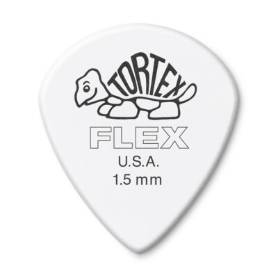 Dunlop 468P1.50 Tortex Flex Jazz III 1.5mm Pack/12 OUTLET END SERIES ACCESSORIES P