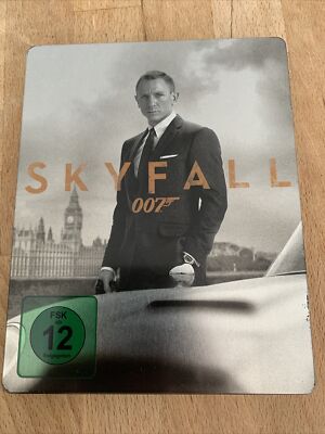 Skyfall - James Bond 007 - Bluray Steelbook - Uncut Deutsch - Rar - Rarität