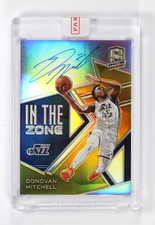 2018-19 Panini Spectra Donovan Mitchell In the Zone Prizm Refractor Auto /10