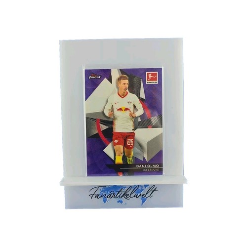 Dani Olmo 2020-21 Topps Finest Bundesliga Purple Wave Refractor 20/250