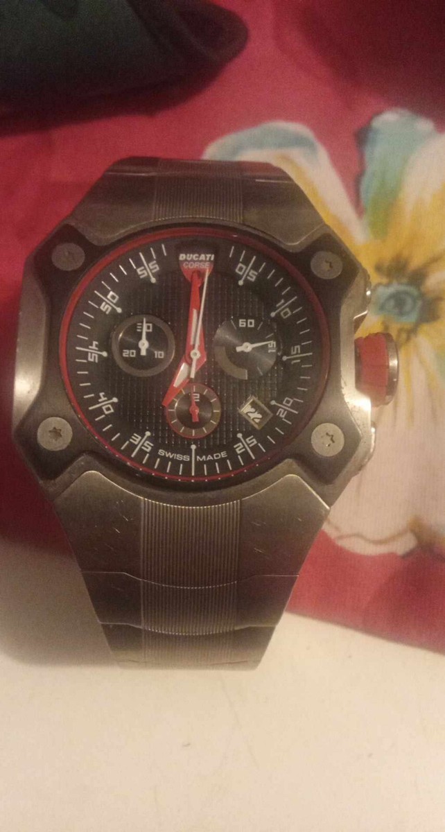 DUCATI CORSE 腕時計 Ducati Corse Men's Stainless Steel Dress SportWatch - QVC.com