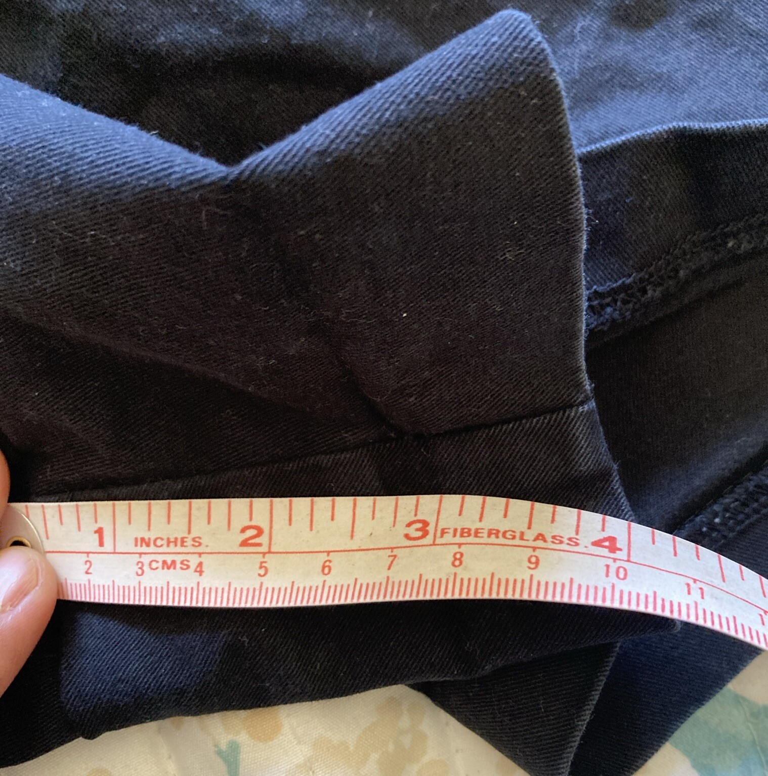 Old Navy Pixie Solid Black Button Zip Shorts Woma… - image 14