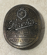 Vintage 1976 Stroh's Brewery From One Beer Lover To Another Belt buckle B.B.1