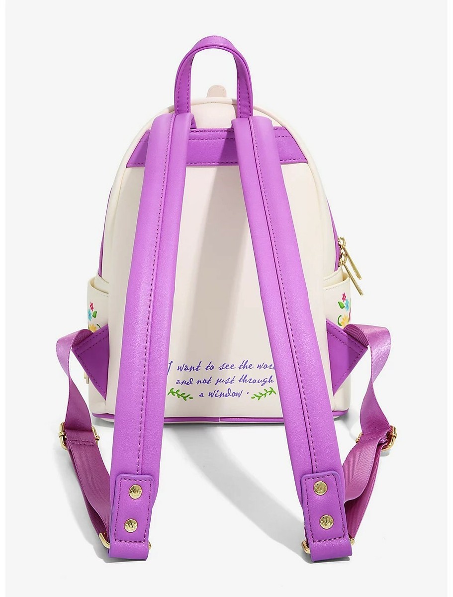 Loungefly Disney Tangled Tower Scene Mini Backpack | eBay display picture 1