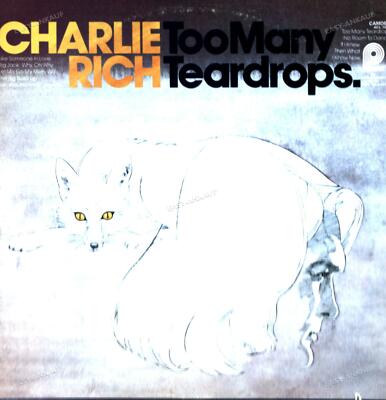 Charlie Rich - Too Many Teardrops LP 1975 (VG/VG) .