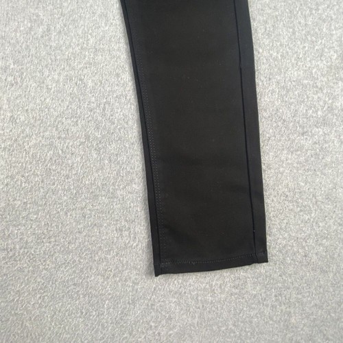 Classic Black Straight Leg Jeans - Timeless Everyday Denim - Picture 8 of 16