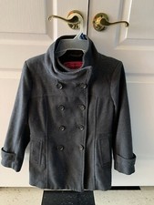 Girls Dark Gray Winter Coat Size XL
