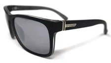 VonZipper Lomax Sunglasses OS - Black Steel/Silver Gray Chrome Lens