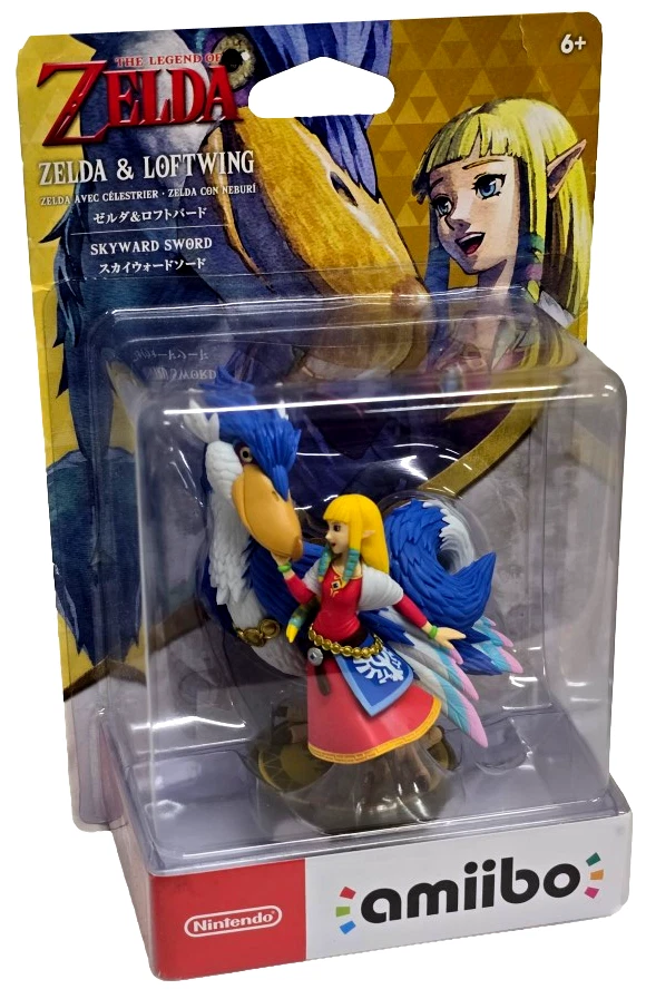 The Legend Of Zelda Collection Zelda & Loftwing Nintendo Amiibo Japanese Stock — 第 2/4 张图片