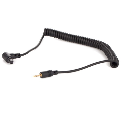 Pixel Camera Shutter Connecting Cable DC3.5mm Cord Camera Connecting Plug voor Canon EOS Camera's met Pixel Shutter Afstandsbediening TW-283 Serie, DC -DC0 for Nikon