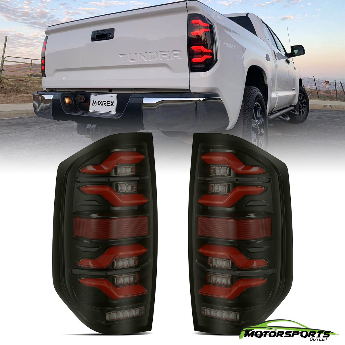 Fit 14-21 Toyota Tundra LUXX-Series LED Tail Lights