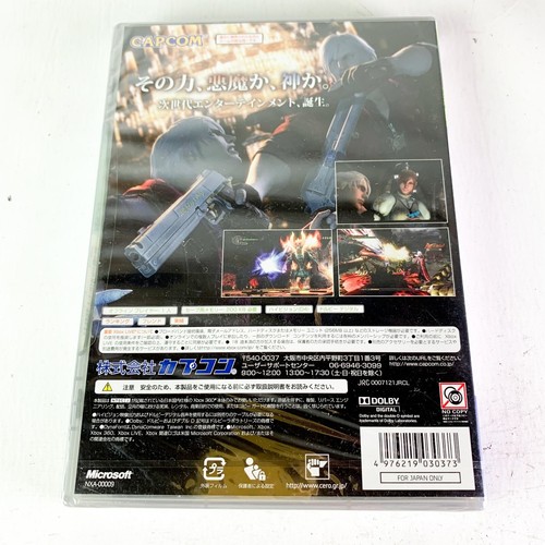 Devil May Cry 4 Xbox 360 NTSC-J Asia English Japanese Brand NEW SEALED 0153 - Picture 4 of 5