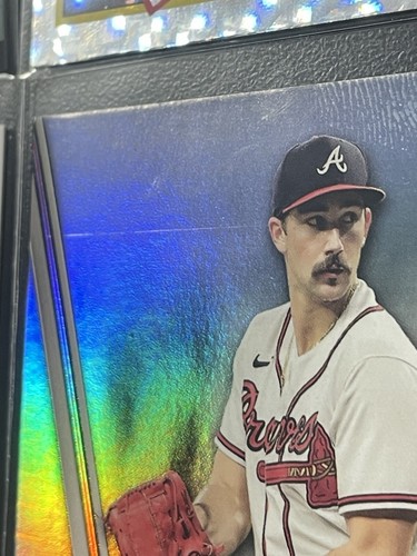 SPENCER STRIDER 2024 Topps Finest UNCOMMON BASE #181 - Atlanta Braves Lot 9 🪓 - Picture 8 of 15