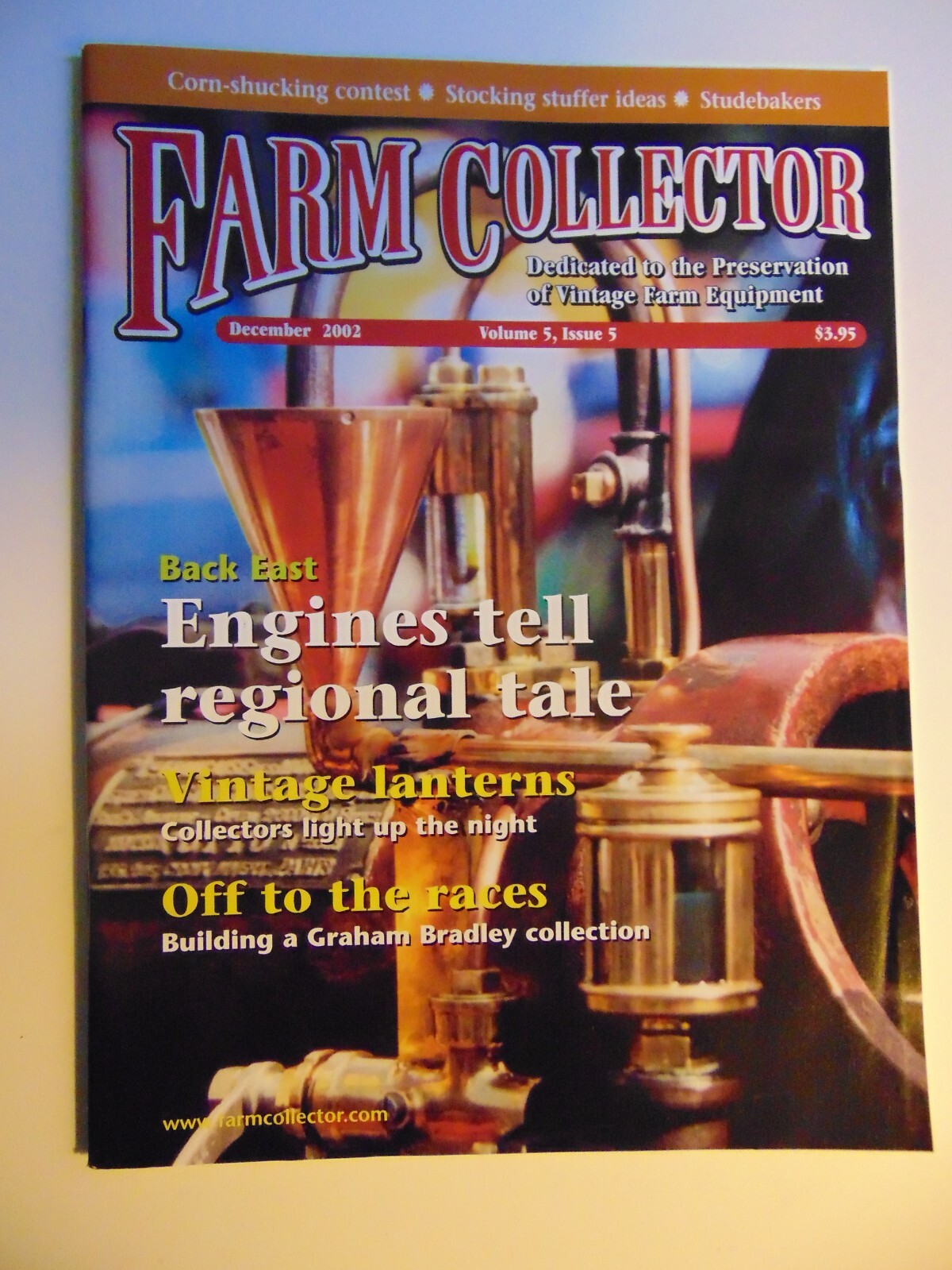 Farm Collector Magazine December 2002- Vintage Lanterns