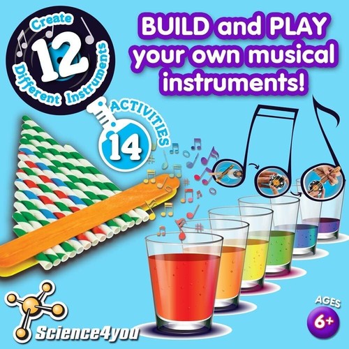 Science4you - Music Factory - 14 experimentos sónicos para escuchar, tocar y crear - Imagen 3 de 4
