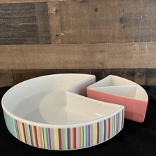 Lifestyle Home Chip and Dip/Veggie Server 2-Piece Serving Set