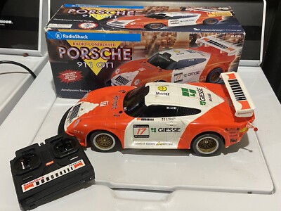 RadioShack RC Car Porsche 911 GTI Le Man Guessed 1997 60-4230 In