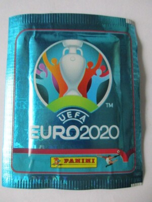 PANINI UEFA EURO 2020 ''NO'' PREVIEW EM 2020 Tüte Full Bag Vertikal Pochette Code