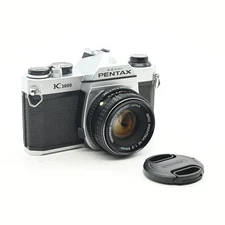 Pentax K1000 SLR Film Camera Kit w/ 50mm f2 SMC M Lens #083