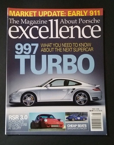 Excellence Porsche Magazine #146 May 2006 – 997 Turbo – Very Good Condition - Picture 2 of 5