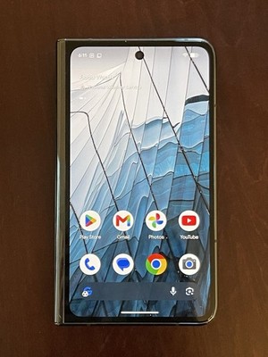 Google Pixel Fold 256GB Obsidian G9FPL Verizon - Excellent