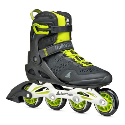 Rollerblade Macroblade 80 Men's Adult Fitness Inline Skate, 6, Lime/Black