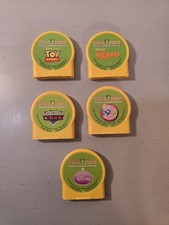 LeapFrog Click Start My First Computer 6 Games Cartridges Dora Nemo Disney Toy