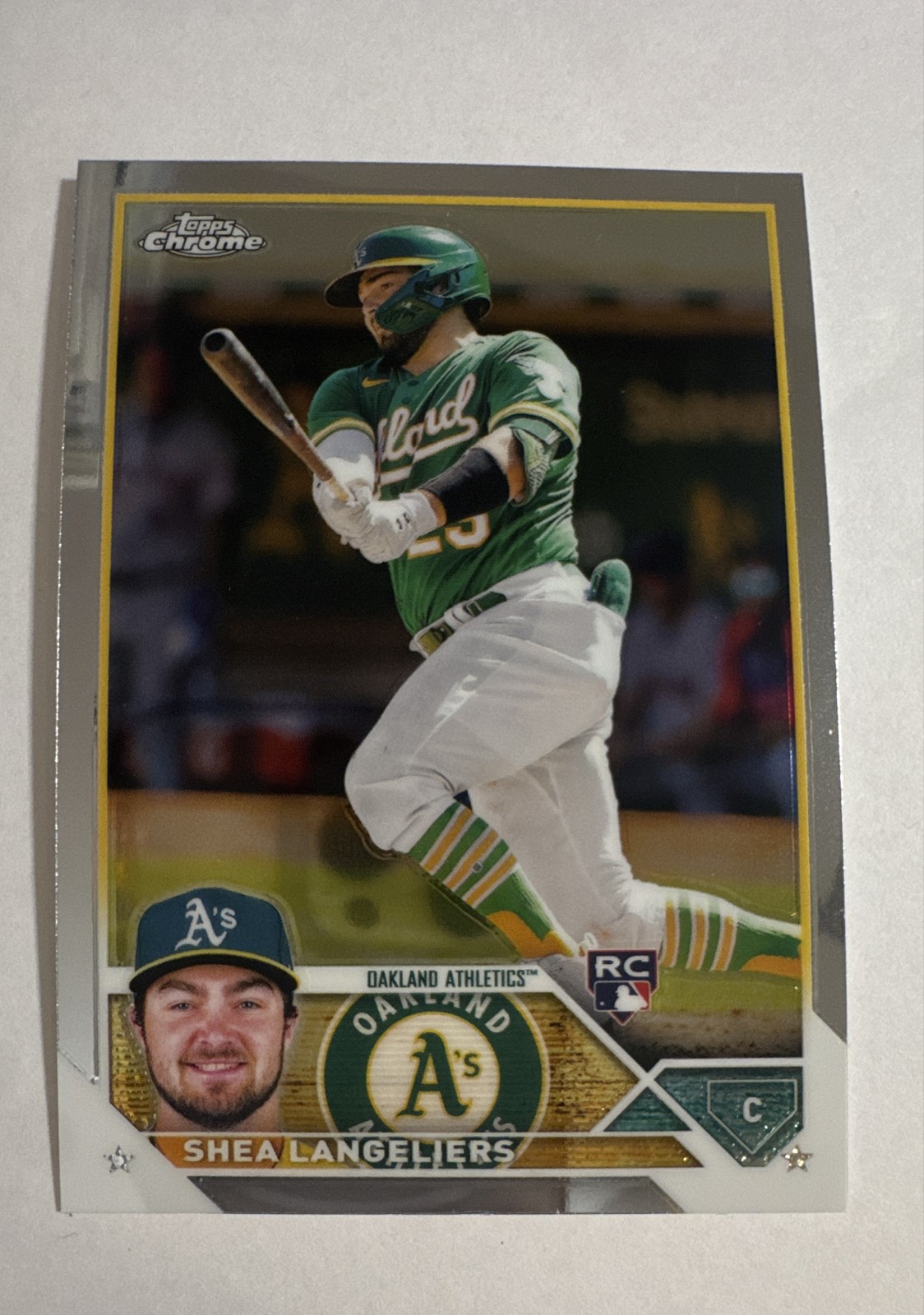 2023 Topps Chrome - Shea Langeliers #175 (RC)