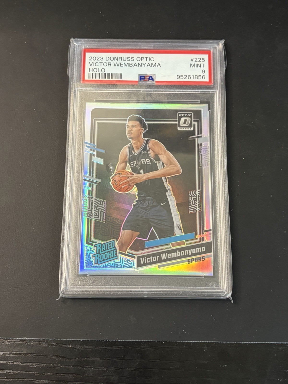 2023-24 Panini Donruss Optic - Rated Rookie Victor Wembanyama #225 Holo Prizm