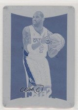 2012-13 Panini Select Printing Plate Cyan 1/1 Antawn Jamison #52 2r8