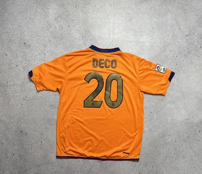 Nike FC Barcelona Deco #20 2006/2008 Vintage Soccer Jersey | eBay