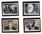 Scott #3064a (3061) Pioneers of Communication Set of 4 Stamps - MNH in mounts